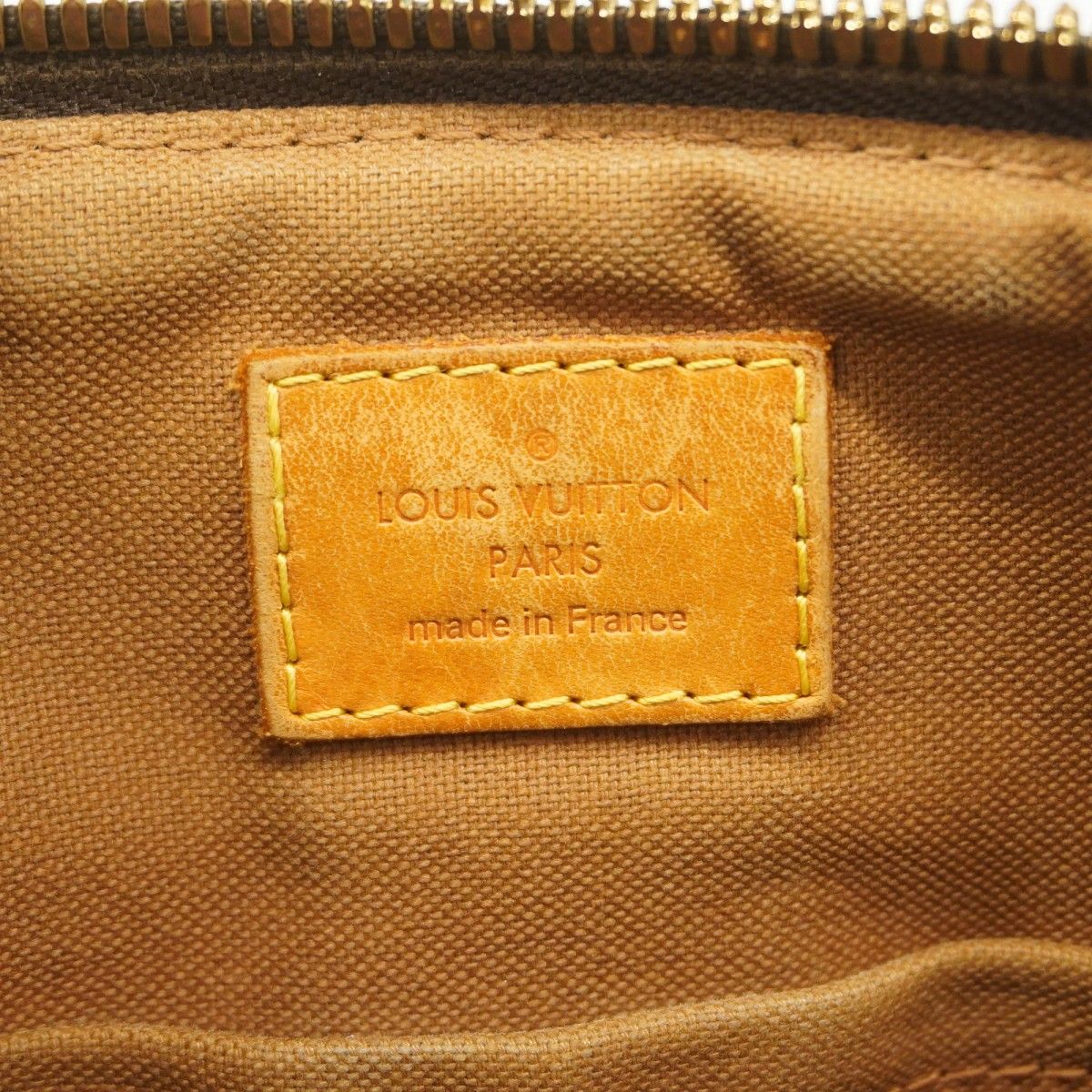 Louis Vuitton Handbag Monogram Palermo PM Brown 2-Way — view 5