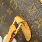 Louis Vuitton Handbag Monogram Palermo PM Brown 2-Way — view 7