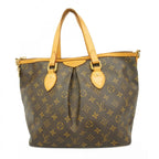 Louis Vuitton Handbag Monogram Palermo PM Brown 2-Way