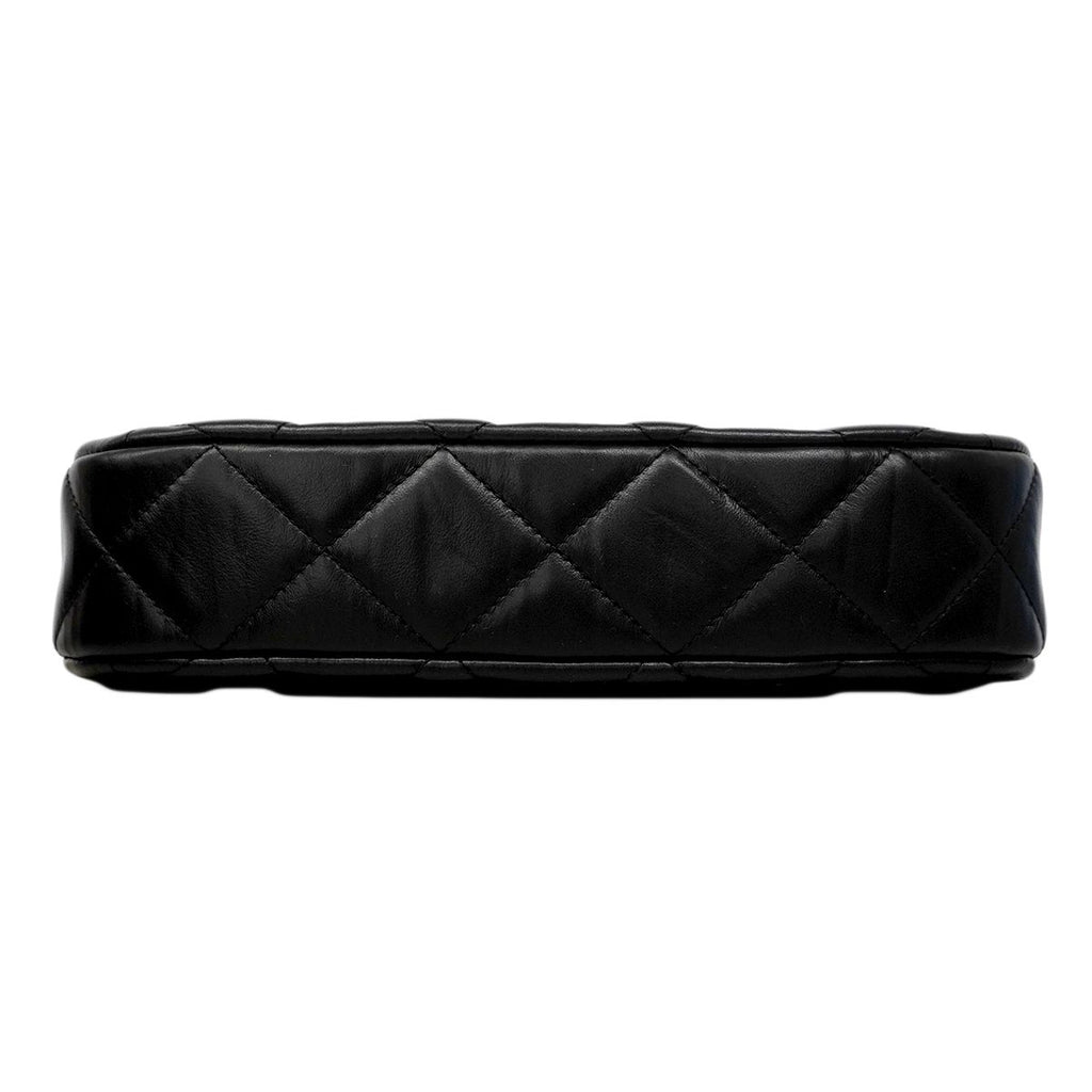 Chanel Shoulder Bag 19 Leather Black Gold — view 3