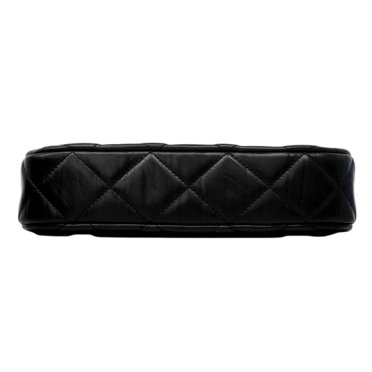 Chanel Shoulder Bag 19 Leather Black Gold — view 3
