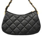 Chanel Shoulder Bag 19 Leather Black Gold — view 6