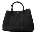 Hermes Tote Garden Party PM Negonda Black Silver