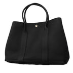 Hermes Tote Garden Party PM Negonda Black Silver