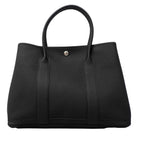Hermes Tote Garden Party PM Negonda Black Silver — view 6