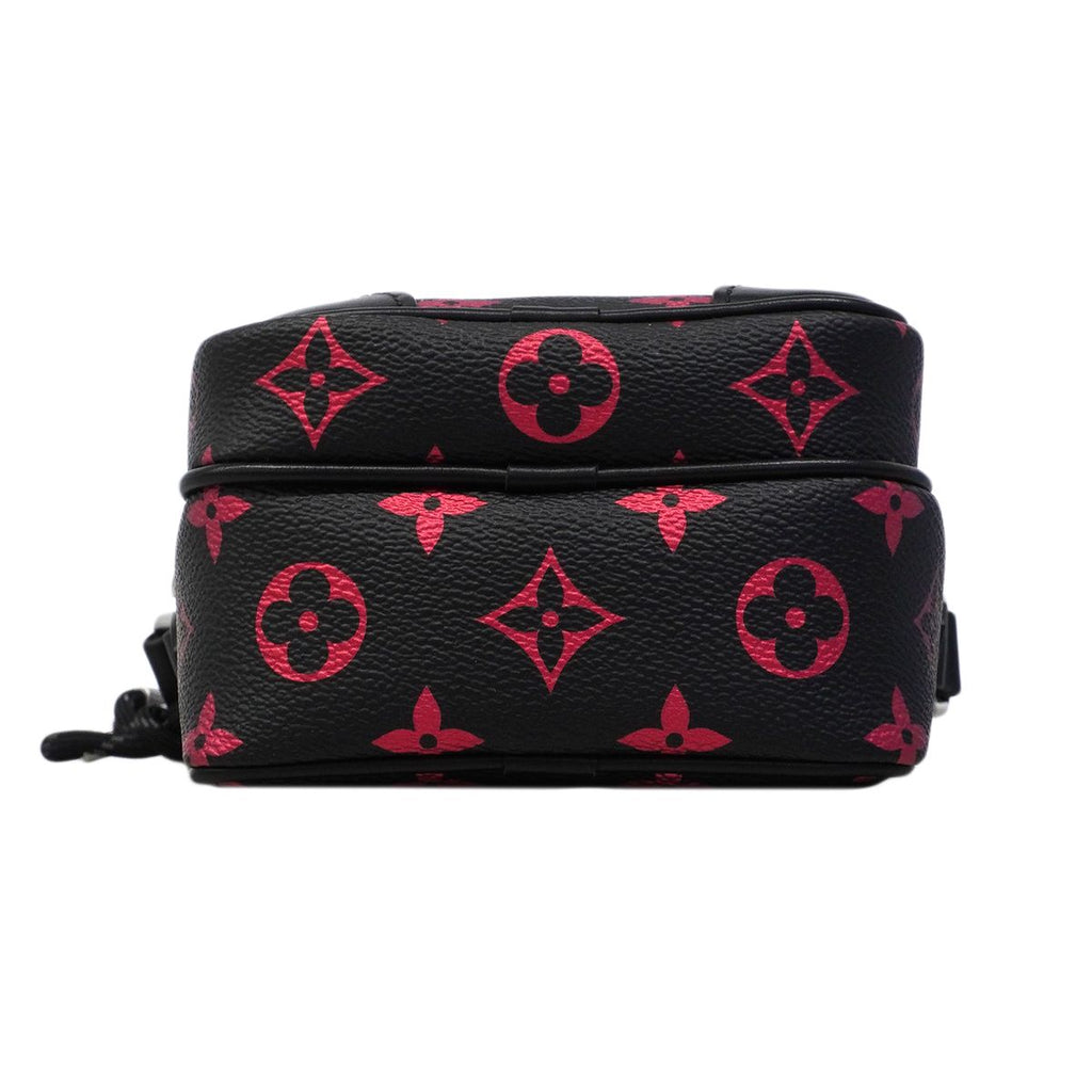 Louis Vuitton Shoulder Bag Monogram Iridescent Amazon NM Noir — view 3
