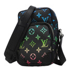 Louis Vuitton Shoulder Bag Monogram Iridescent Amazon NM Noir