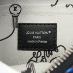 Louis Vuitton Shoulder Bag Monogram Iridescent Amazon NM Noir — view 5