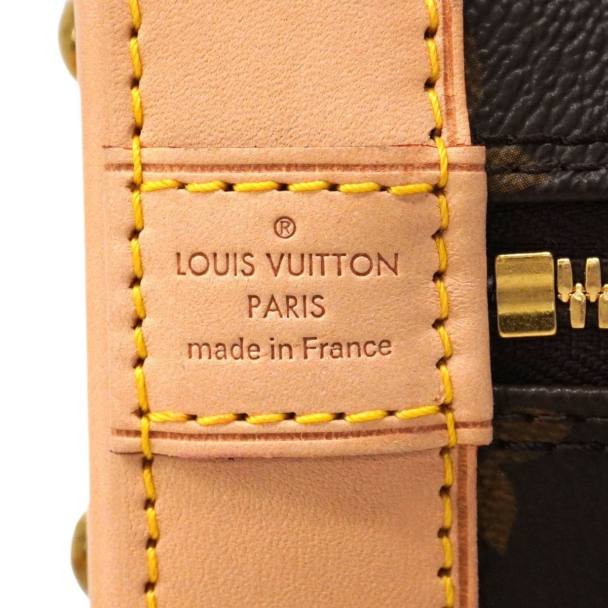 Louis Vuitton Handbag Monogram Alma BB Brown 2-Way — view 5
