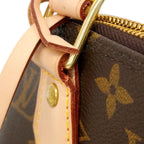 Louis Vuitton Handbag Monogram Alma BB Brown 2-Way — view 8