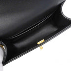 Chanel Shoulder Bag Boy Caviar Leather Black Gold — view 4