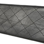 Chanel Shoulder Bag Deca Quilted Lambskin Black Gold — view 8