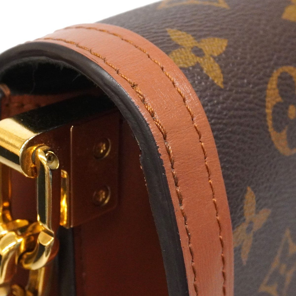 Louis Vuitton Shoulder Bag Monogram Reverse Dauphine Brown — view 9
