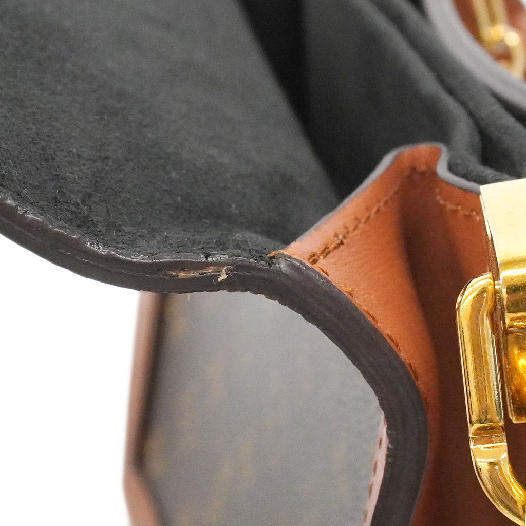 Louis Vuitton Shoulder Bag Monogram Reverse Dauphine Brown — view 6