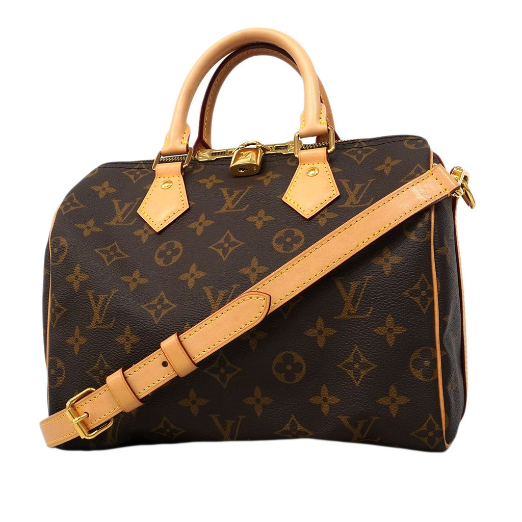 Louis Vuitton Handbag Monogram Speedy Bandouliere 25 Brown 2-Way