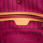 Louis Vuitton Tote Monogram Neverfull PM Fuchsia — view 5