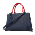Louis Vuitton Handbag Epi Cles Veil PM Andigo Coquelicot 2-Way
