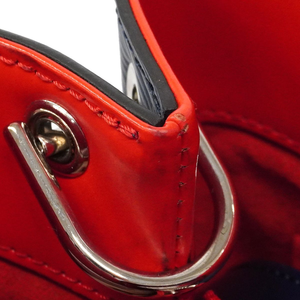 Louis Vuitton Handbag Epi Cles Veil PM Andigo Coquelicot 2-Way — view 6