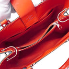 Louis Vuitton Handbag Epi Cles Veil PM Andigo Coquelicot 2-Way — view 4