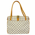 Louis Vuitton Shoulder Bag Damier Azur Figheri PM White