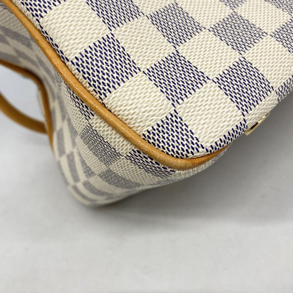 Louis Vuitton Shoulder Bag Damier Azur Figheri PM White — view 6