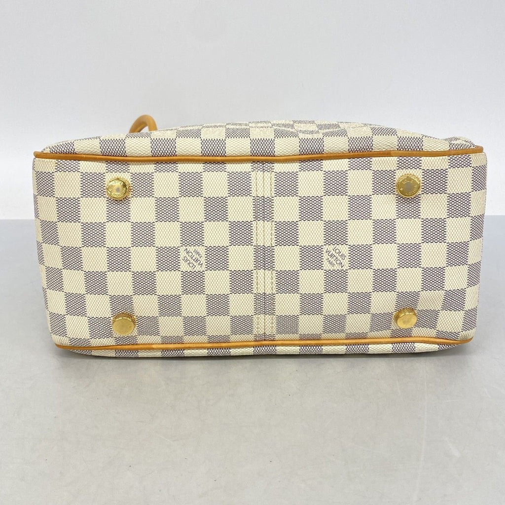 Louis Vuitton Shoulder Bag Damier Azur Figheri PM White — view 3