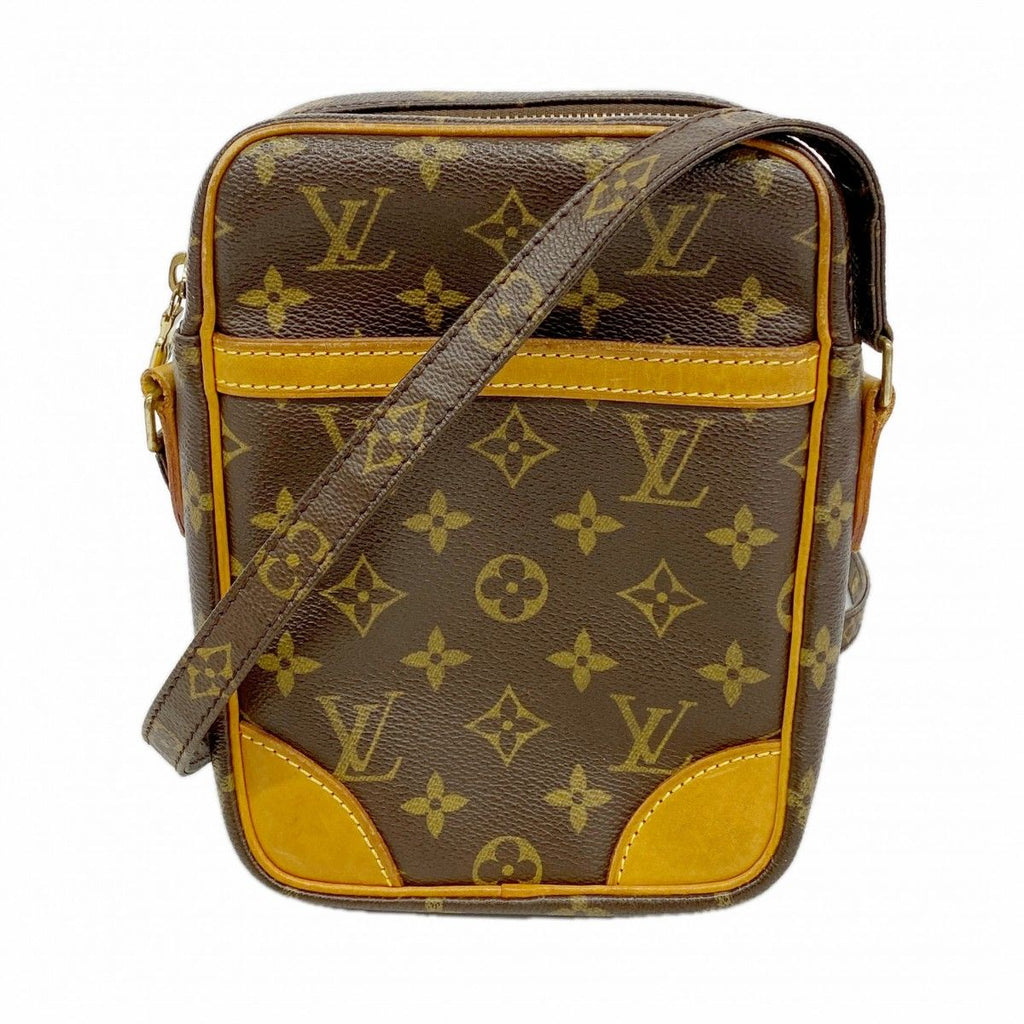 Louis Vuitton Shoulder Bag Monogram Danube Brown