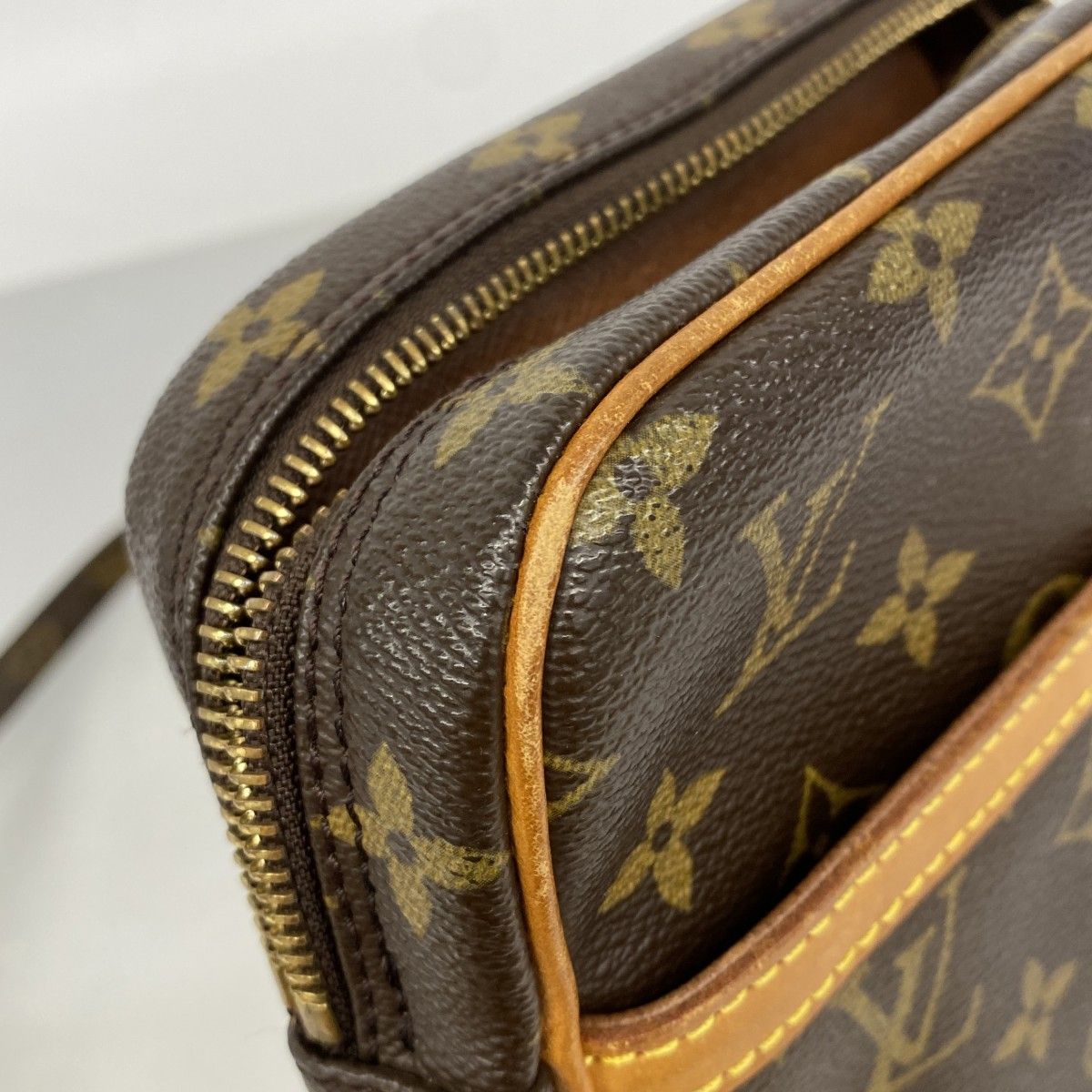 Louis Vuitton Shoulder Bag Monogram Danube Brown — view 6