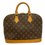 Louis Vuitton Handbag Monogram Alma Brown