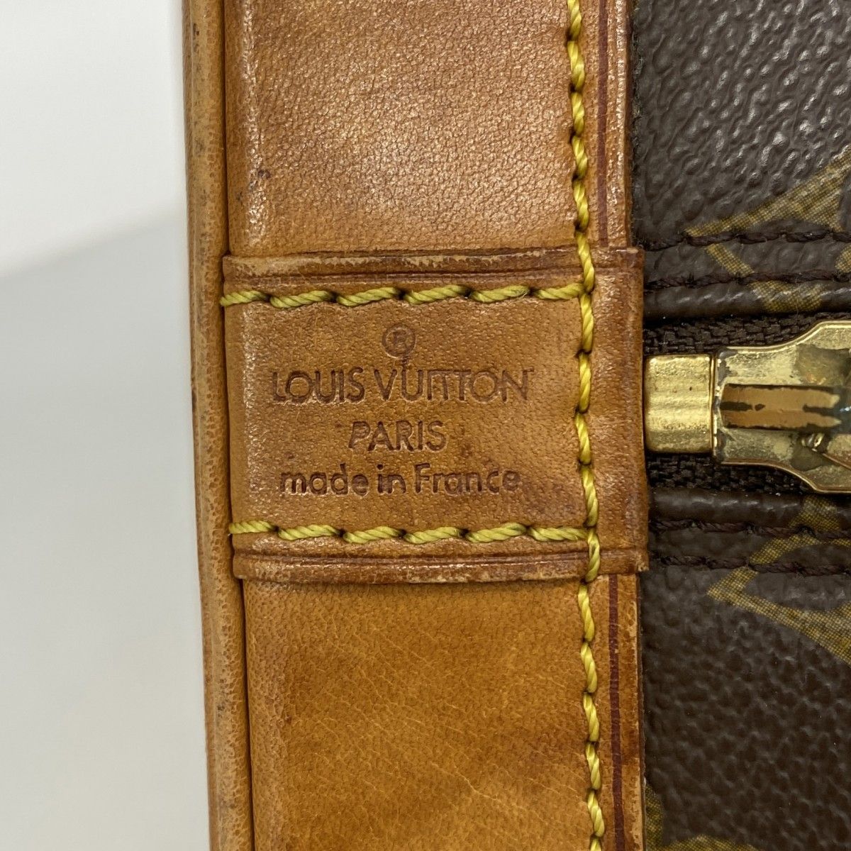Louis Vuitton Handbag Monogram Alma Brown — view 5