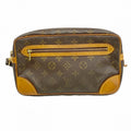Louis Vuitton Clutch Monogram Marly Dragonne GM Brown