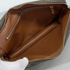 Louis Vuitton Clutch Monogram Marly Dragonne GM Brown — view 4
