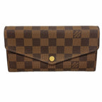 Louis Vuitton Wallet Damier Portefeuille Sarah Rose Velours