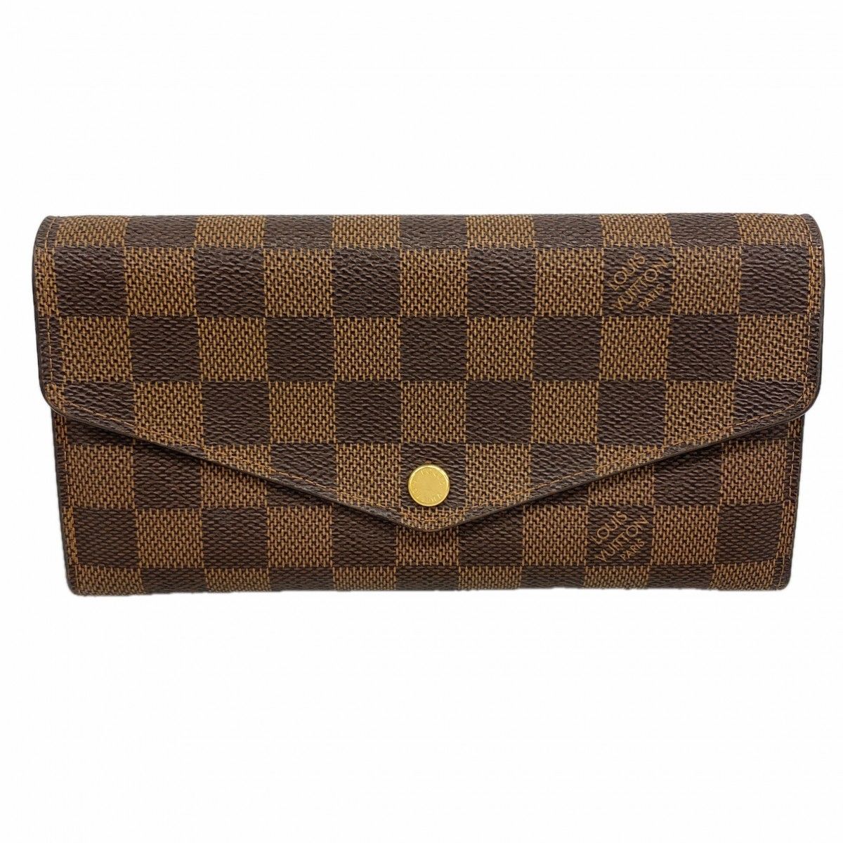 Louis Vuitton Wallet Damier Portefeuille Sarah Rose Velours