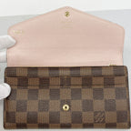 Louis Vuitton Wallet Damier Portefeuille Sarah Rose Velours — view 3