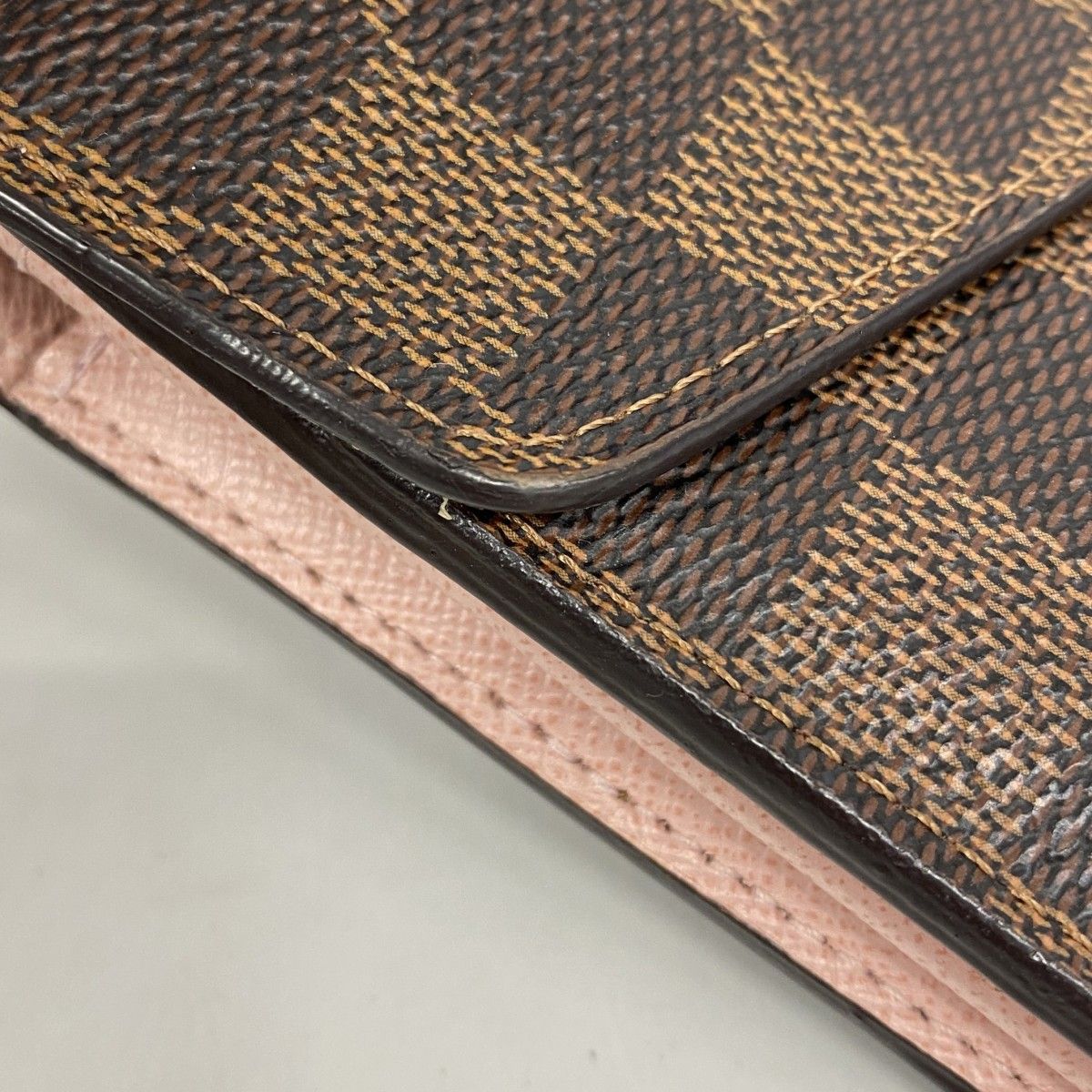 Louis Vuitton Wallet Damier Portefeuille Sarah Rose Velours — view 8