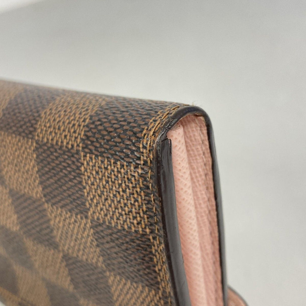 Louis Vuitton Wallet Damier Portefeuille Sarah Rose Velours — view 6