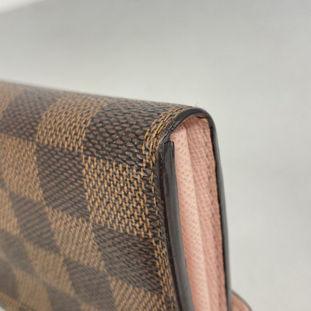 Louis Vuitton Wallet Damier Portefeuille Sarah Rose Velours — view 6
