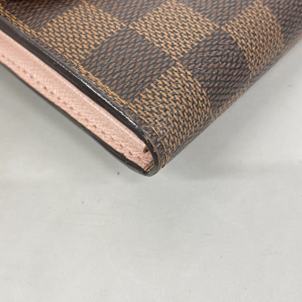 Louis Vuitton Wallet Damier Portefeuille Sarah Rose Velours — view 7