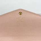 Louis Vuitton Wallet Damier Portefeuille Sarah Rose Velours — view 4