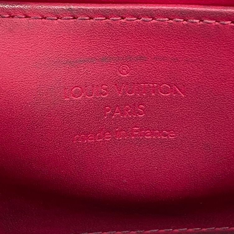 Louis Vuitton Coin Case Vernis Zippy Purse Rose Pop — view 4