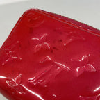 Louis Vuitton Coin Case Vernis Zippy Purse Rose Pop — view 8
