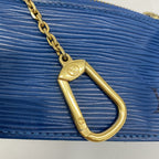 Louis Vuitton Coin Case Epi Pochette Cles Toledo Blue — view 8