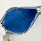 Louis Vuitton Coin Case Epi Pochette Cles Toledo Blue — view 3