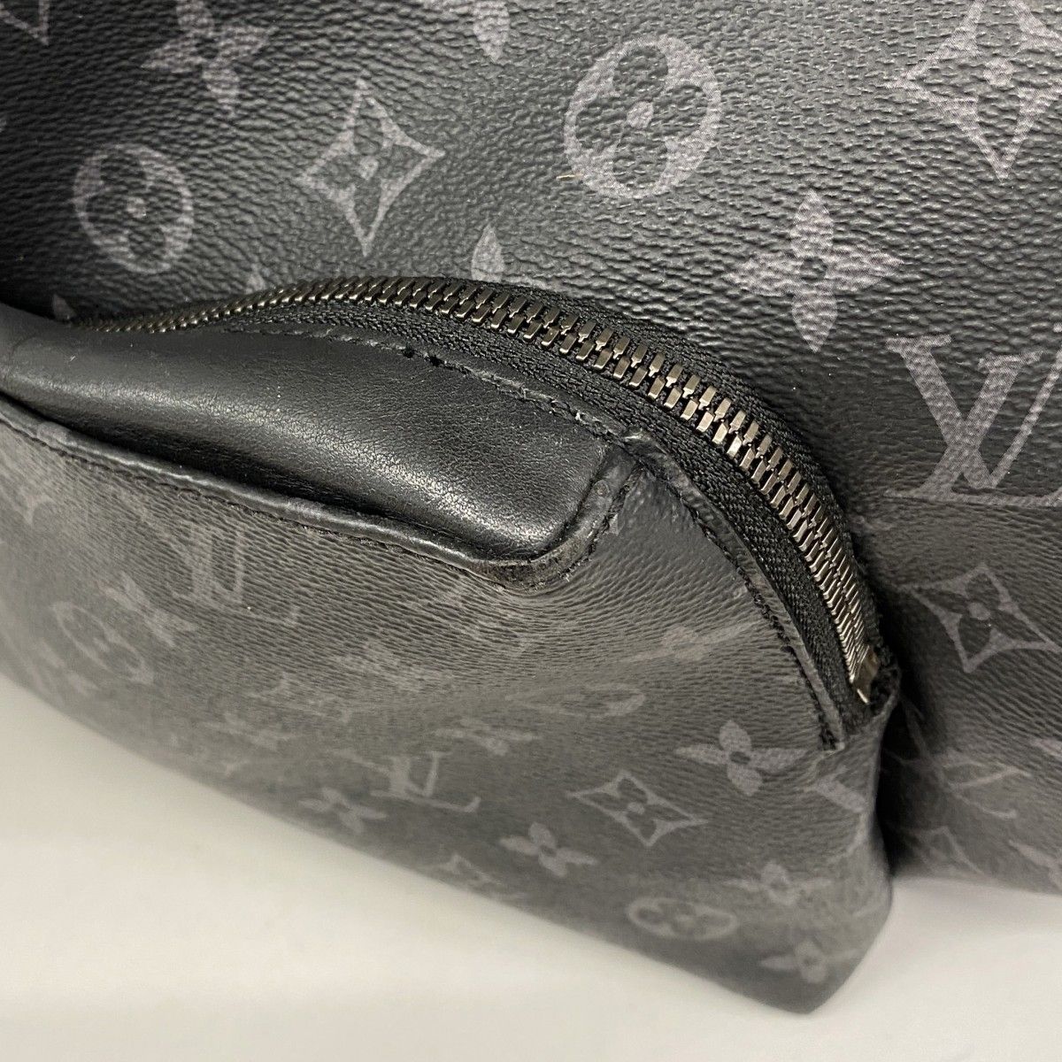 Louis Vuitton Backpack Monogram Eclipse Apollo Black — view 8