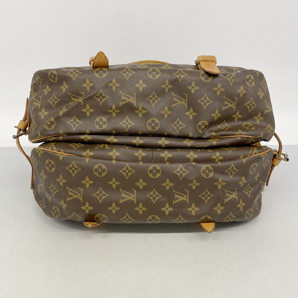 Louis Vuitton Shoulder Bag Monogram Saumur 43 Brown — view 3