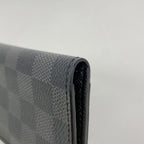 Louis Vuitton Card Case Damier Graphite Organizer de Poche Black Gray — view 7