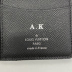 Louis Vuitton Card Case Damier Graphite Organizer de Poche Black Gray — view 4