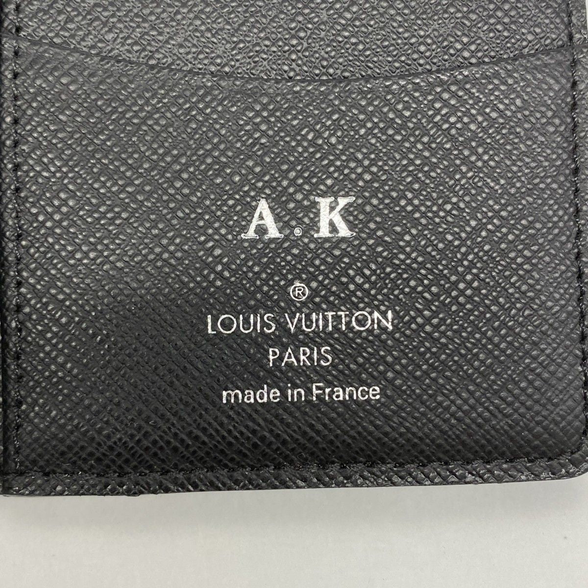 Louis Vuitton Card Case Damier Graphite Organizer de Poche Black Gray — view 4