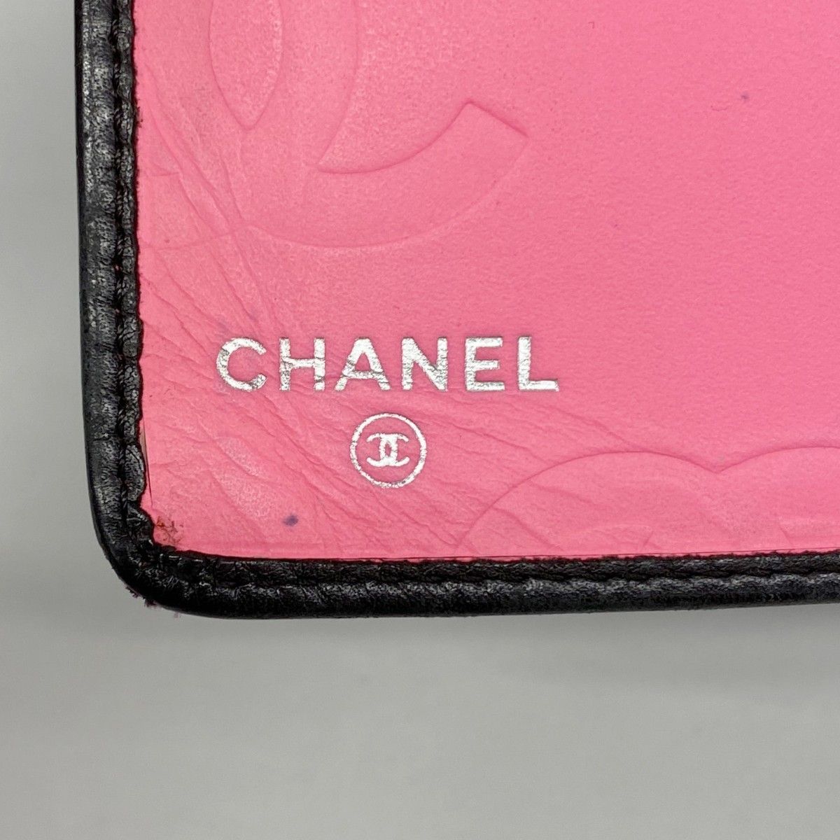 Chanel Wallet Cambon Lambskin Black Silver — view 4